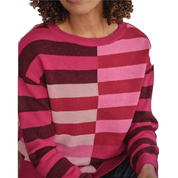 WoolOvers Womens/Ladies Offset Stripes Jumper