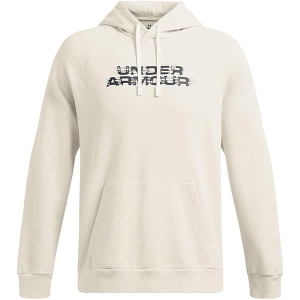 Under Armour Mens Rival Raglan Drawstring Hoodie