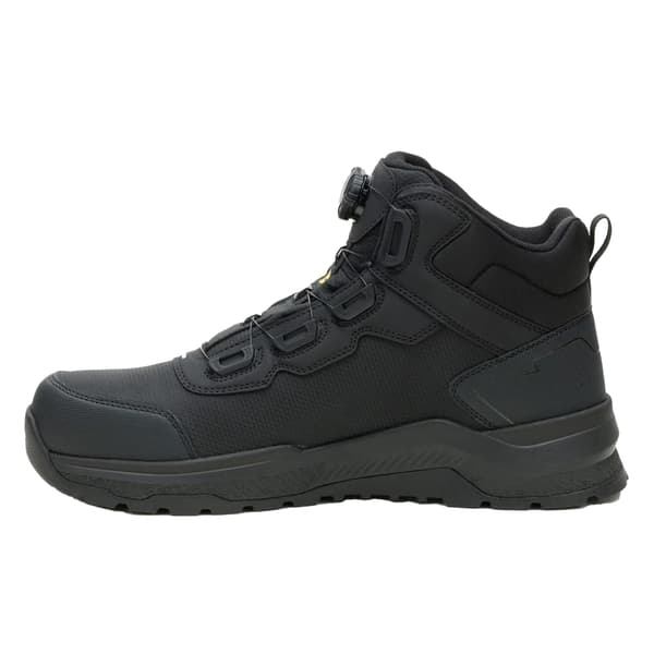 Caterpillar Mens Inductor Leather Mid Cut Safety Boots