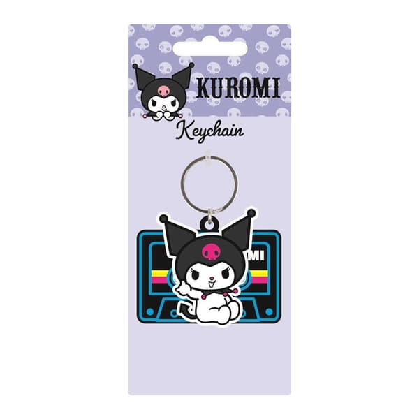 Kuromi Tejp Snurr Nyckelring