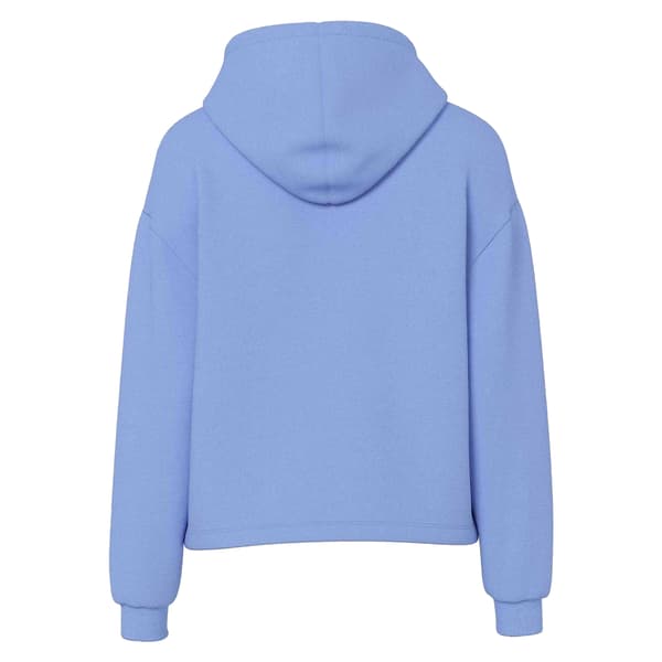 Pieces Dam/Dam Chilli Enfärgad Långärmad Hoodie