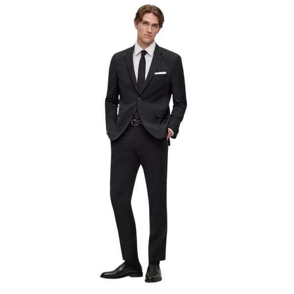 Boss Mens Jasper Notch Neck Suit Jacket
