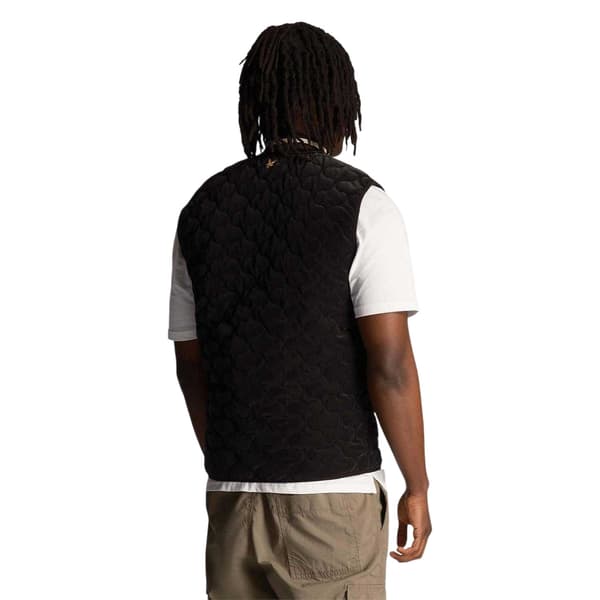 Lyle & Scott Gilet i polyester för män