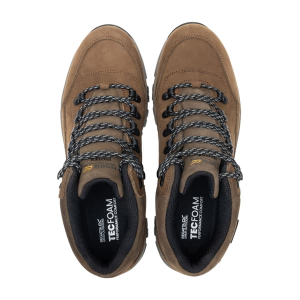 Regatta Mens Bayton Leather Mid Cut Walking Boots