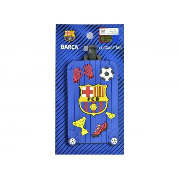 FC Barcelonan vaakunamatkatavaralappu