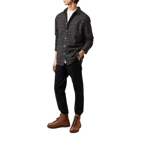 Farah Herrskjorta Fraser Rutig Regular Button-Down