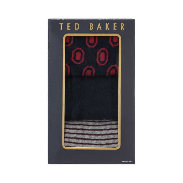 Ted Baker Formella Crew-strumpor för män (3-pack)