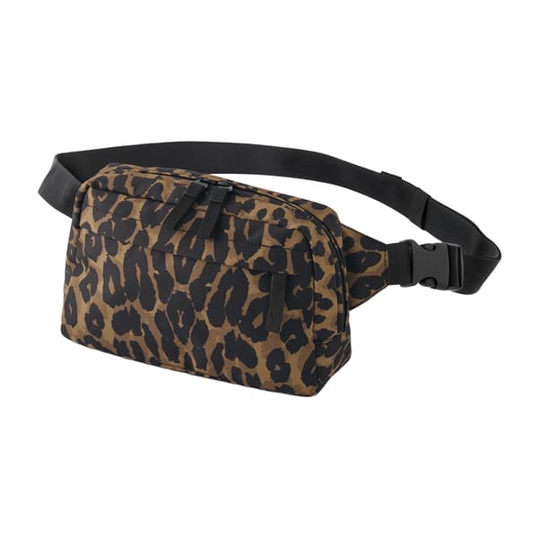 Bagbase Leopard Print Crossbody Bag