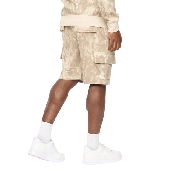 Crosshatch Herr Bardon Camo Cargo Shorts