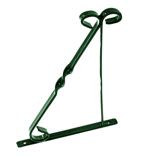 Leecroft Hanging Basket Brackets Green 10''