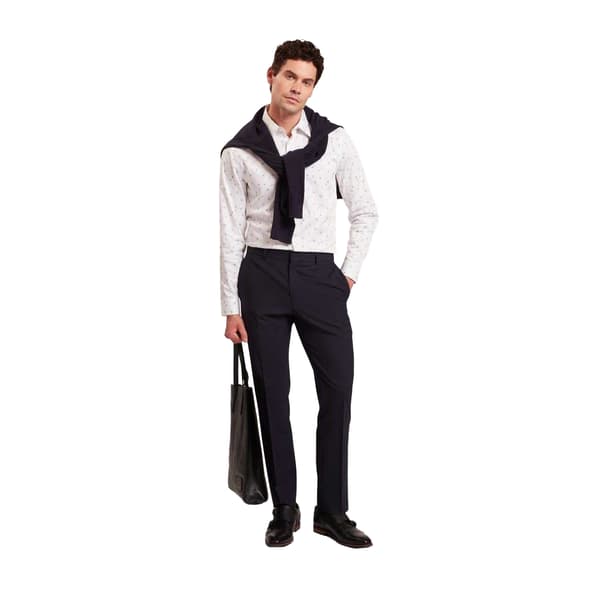 Ted Baker Herrskjorta Blommig Slim Långärmad