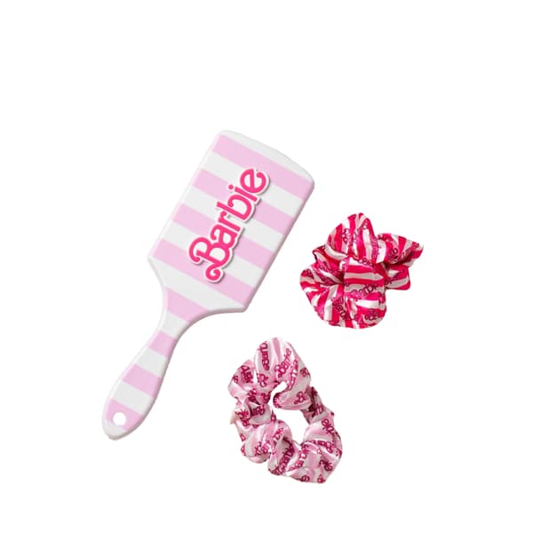 Barbie Retro Randig Hårborste Set