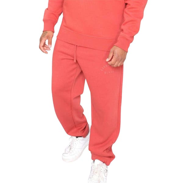 Blank Essentials Joggingbyxor med välvt logotryck för män