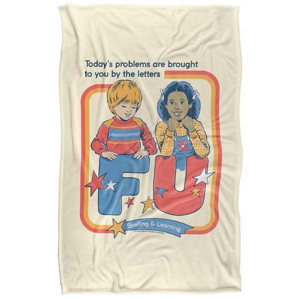 Steven Rhodes Today´s Problems Soft Touch Blanket