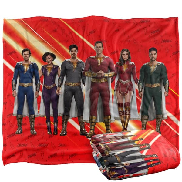 Shazam Line Up Blanket
