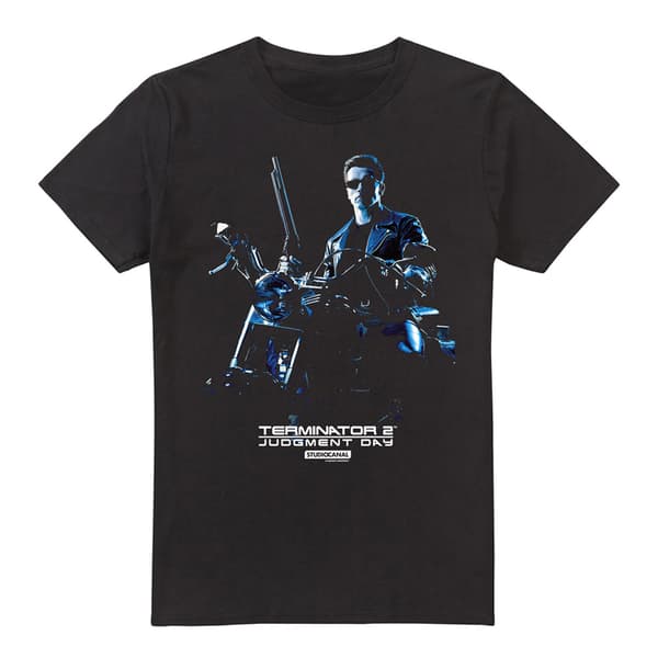 Terminator 2 Herr Motorcykel T-shirt