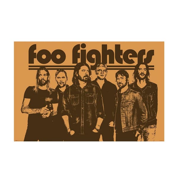 Foo Fighters Gruppeplakat