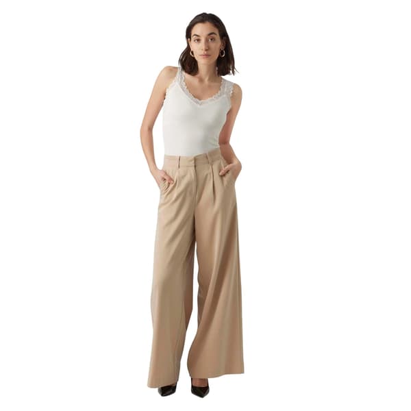 Vero Moda Dam Rosa Ärmlös Camisole