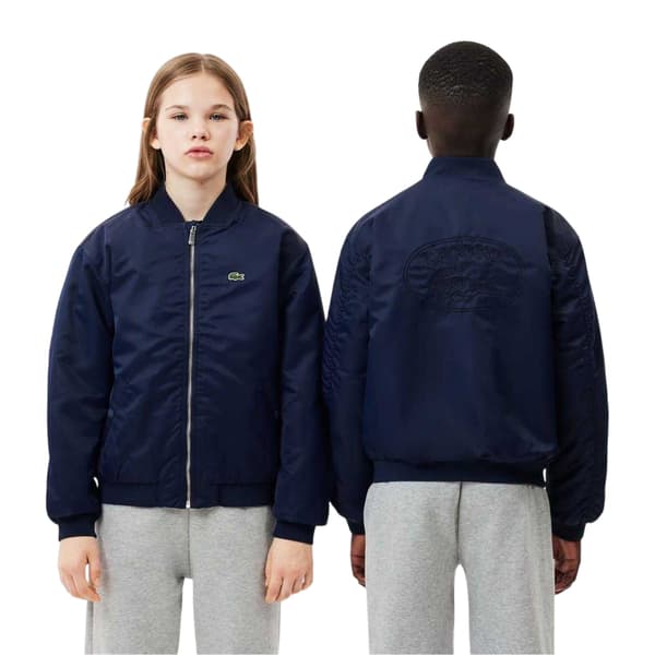 Lacoste Barn/Kids Broderad Logotyp Bomberjacka