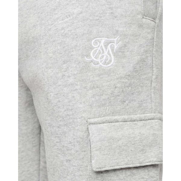 SikSilk Herr Logo Cargo Joggingbyxor