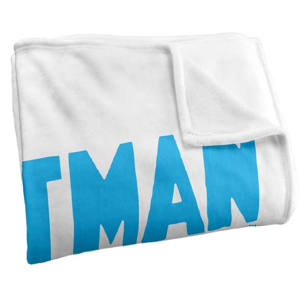 Batman Stance Character Poses Soft Touch Blanket