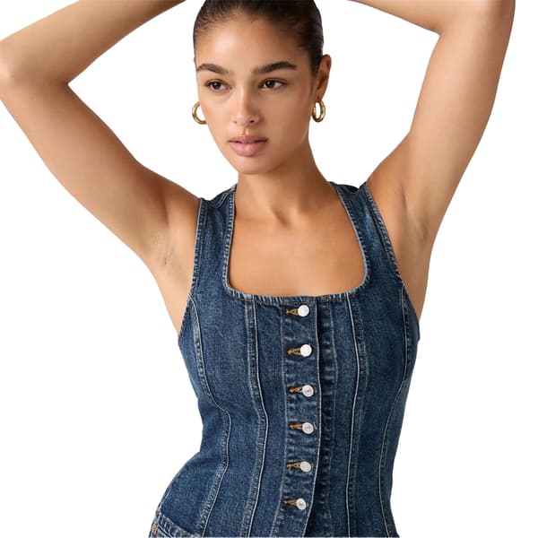 Levis Dam/Kvinnor Skulpterad Ärmlös Topp