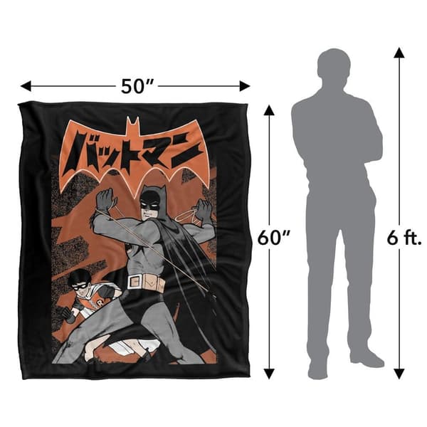 Batman Robin Rope Soft Touch Blanket
