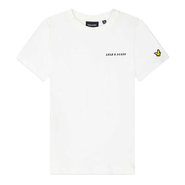 Lyle & Scott Barn/Kids Script Crew Neck T-Shirt