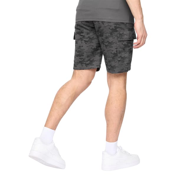 Crosshatch Mens Janscore Elasticated Waist Cargo Shorts