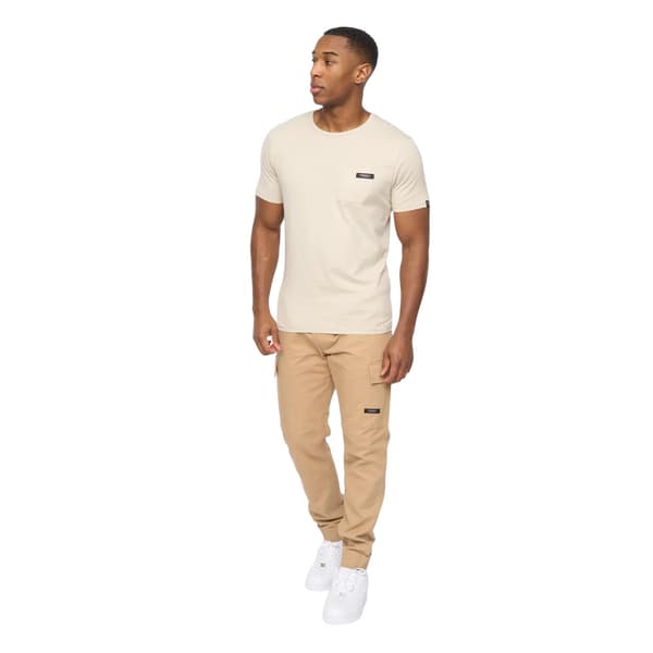 Crosshatch Mens Utilate Elasticated Waist Cargo Trousers