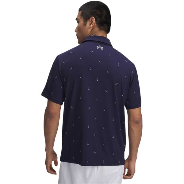 Under Armour Herr Pikétröja med tryck