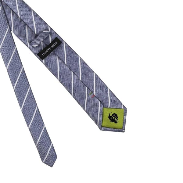 Twisted Tailor Kontrastrandig Slips