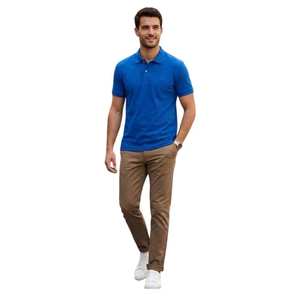 Lacoste Herr Paris Stretch Pikétröja