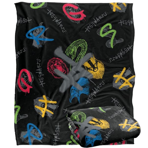 Harry Potter Repeat Print Blanket