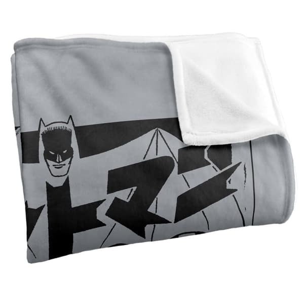 Batman Kanji Cover Soft Touch Blanket