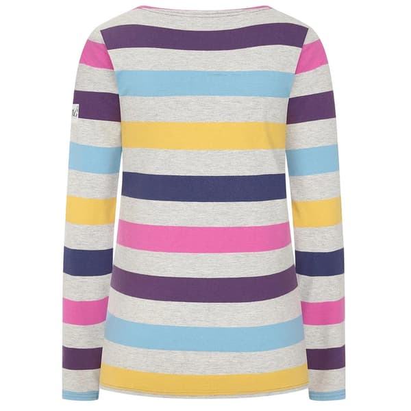 Lazy Jacks Dam/Dam Breton Multi Stripe Långärmad Topp