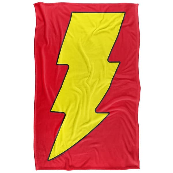 Shazam Logo Soft Touch Blanket