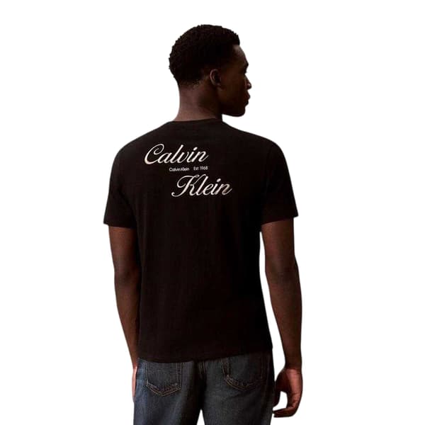 Calvin Klein Miesten Script T-paita