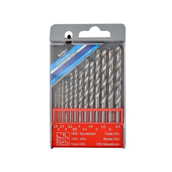 BlueSpot Tools 13-delars spiralborrsats