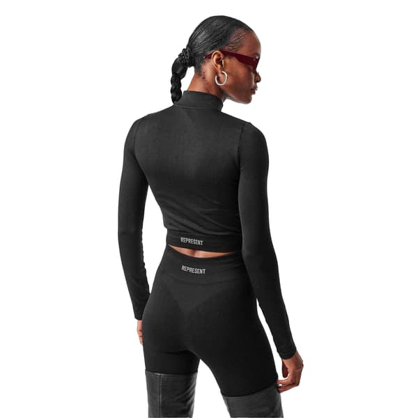 Represent Womens/Ladies Cropped Long-Sleeved Jacket