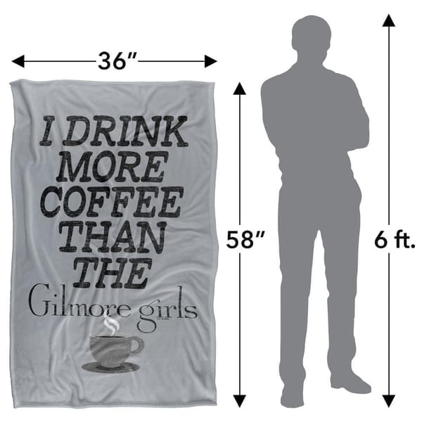 Gilmore Girls More Coffee Blanket
