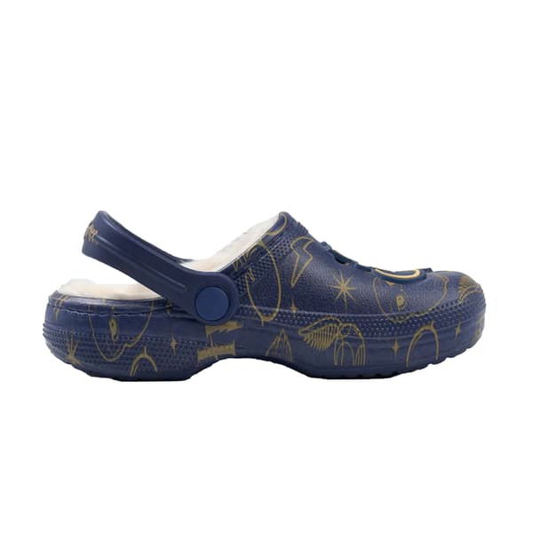 Harry Potter Girls Logo Fur Lined Clogs