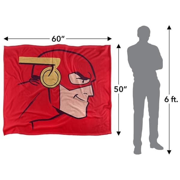 The Flash Head Soft Touch Blanket