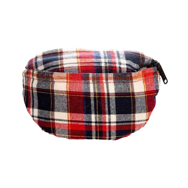 Spiral Plaid Logo Midjeväska