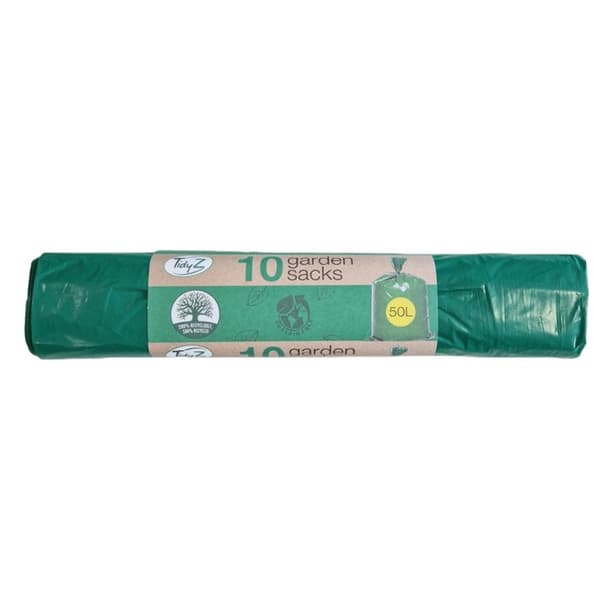 Tidyz trädgårdssäck i plast (10-pack)