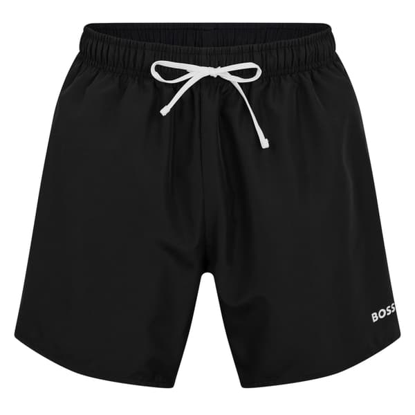 Boss Mens Logo Regular Swim Shorts