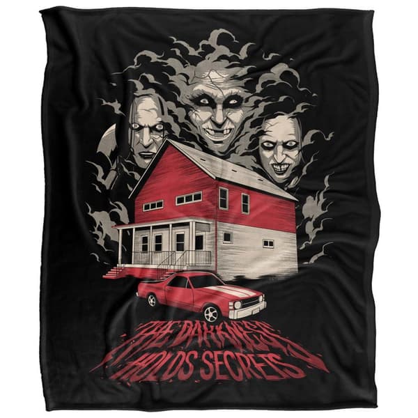 The Conjuring Last Rites Darkness Holds Secrets Blanket