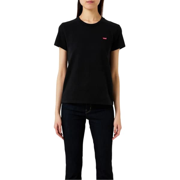 Levis Dam Batwing Logotyp T-shirt