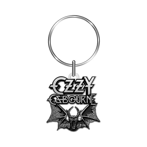 Ozzy Osborne Bat Keyring