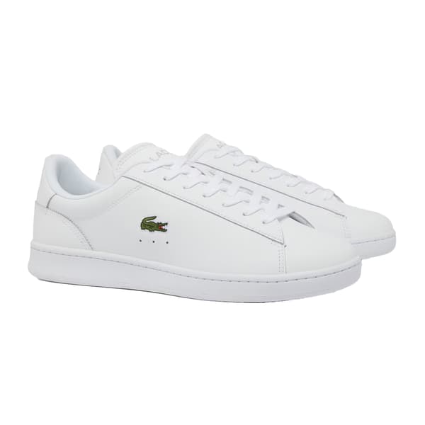 Lacoste Mens Carnaby Leather Flat Trainers